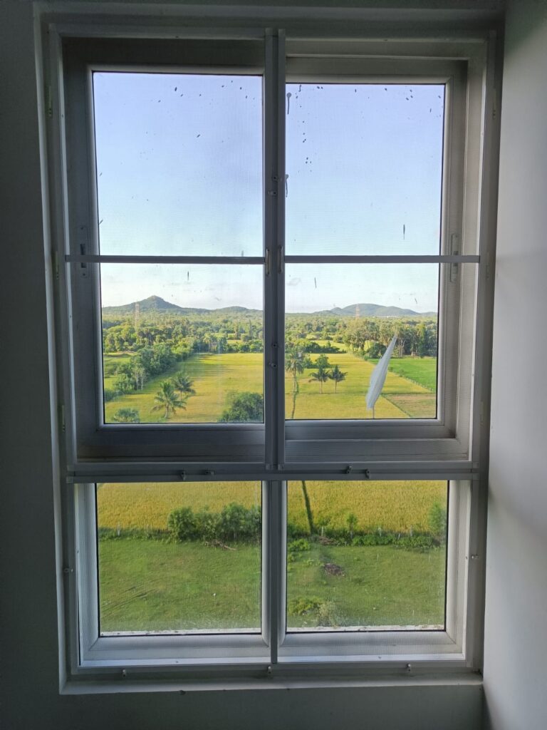 sliding mosquito net for windows